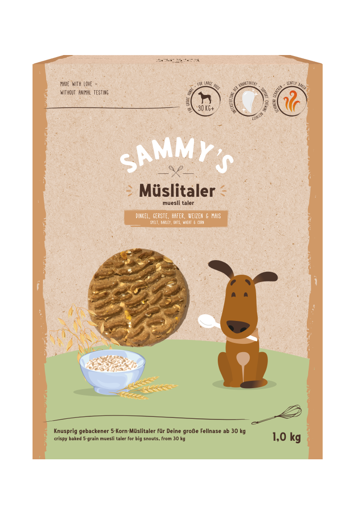 SAMMY'S Hundesnacks Hundeleckerli Sammy's Müslitaler